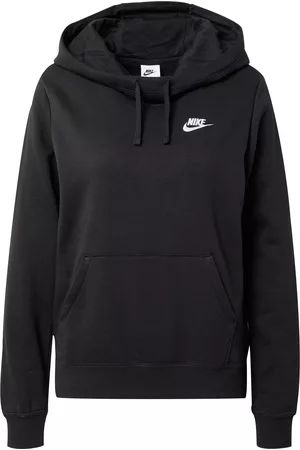 Sudadera extragrande de corte recto con logo de 2024 la marca pequeño en color avena de nike