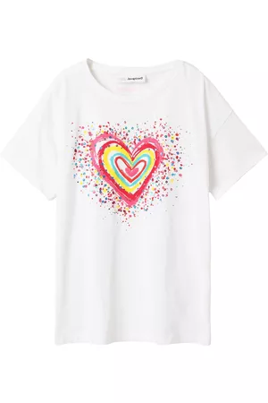 Desigual Niñas Camisetas - Camiseta 'HEART