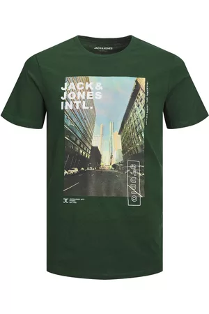 JACK & JONES Hombre Básicas - Camiseta 'GARNER
