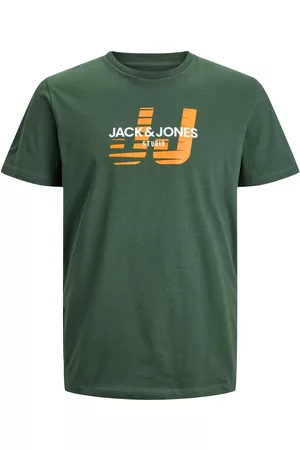 JACK & JONES Hombre Básicas - Camiseta 'HUNCHO