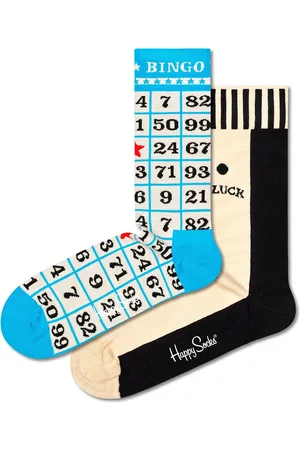 Happy Socks Mujer Altos - Calcetines 'Feeling Lucky