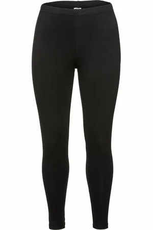 Leggings negros de tejido efecto cuero de Topshop Tall