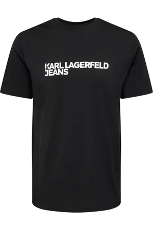 Karl Lagerfeld 755075 534250 Camisetas Manga corta Hombre Negro