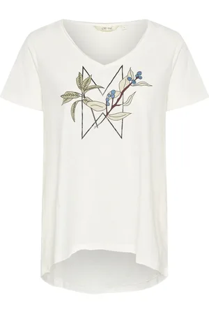 Cream Camiseta 