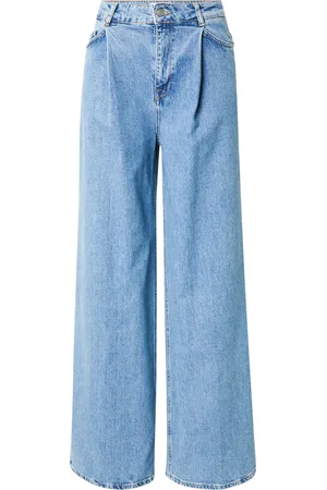 SELECTED Pantalón vaquero plisado