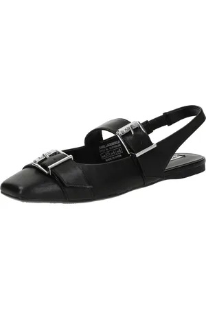 Karl Lagerfeld Bailarinas con hebilla
