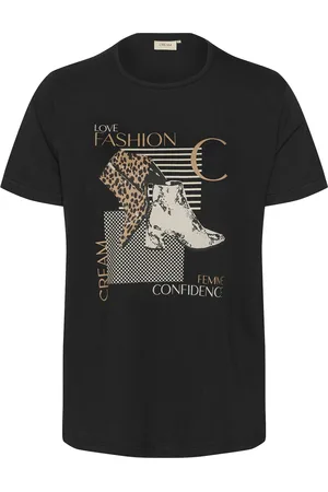 Cream Camiseta 