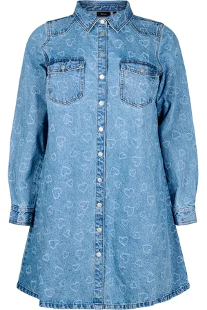 Zizzi Vestido camisero 