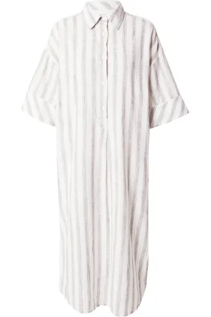 Knowledge Cotton Apparal Vestido camisero