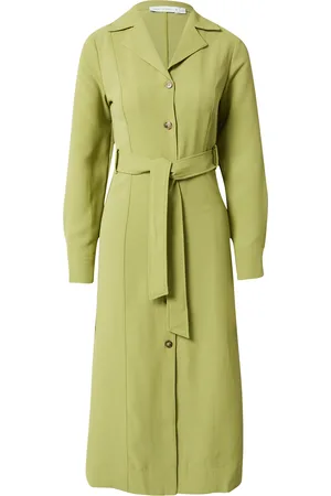 warehouse Vestido camisero