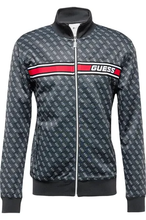 Guess Sudadera con cremallera deportiva 