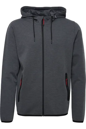 Solid Sudadera con cremallera 