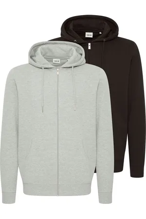 Solid Sudadera con cremallera 