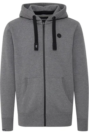 Solid Sudadera con cremallera 