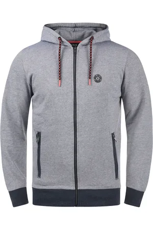 Solid Sudadera con cremallera 