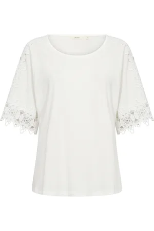 Cream Camiseta 