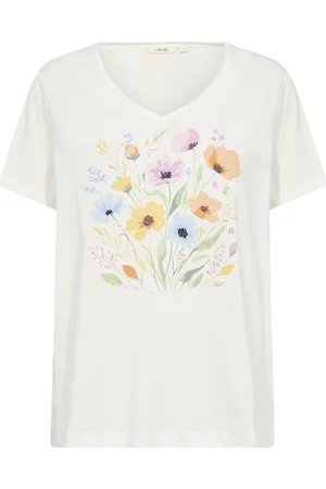 Cream Camiseta 