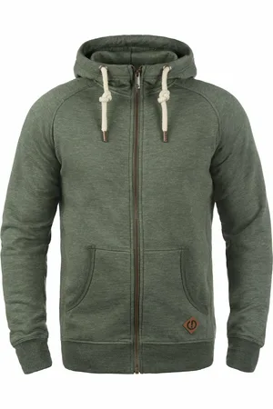 Solid Sudadera con cremallera 