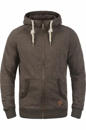 Solid Sudadera con cremallera 