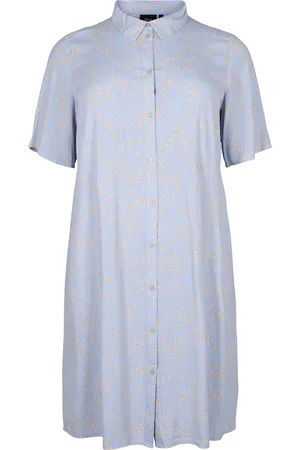 Zizzi Vestido camisero 
