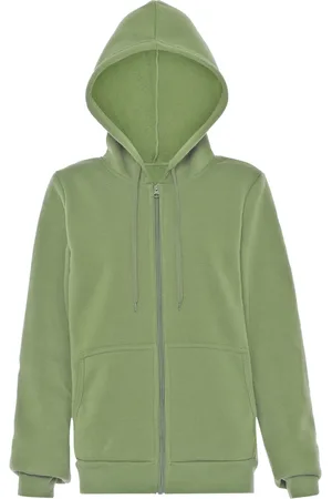Blonda Sudadera con cremallera
