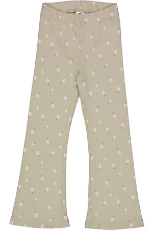 Green Cotton Pantalón 