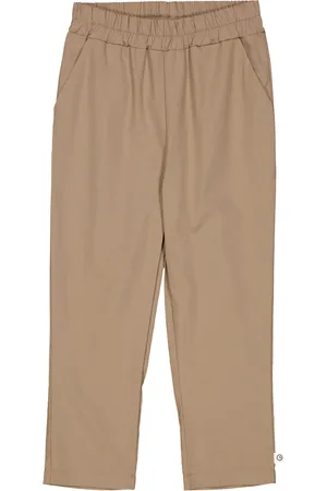 Green Cotton Pantalón