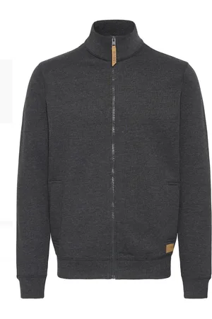 Solid Sudadera con cremallera 