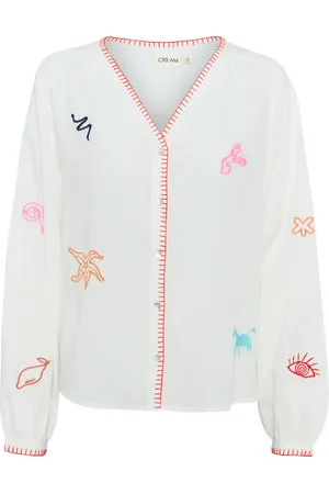 Cream Blusa 