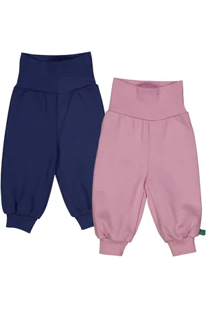 Green Cotton Pantalón