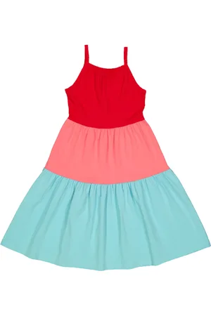 Green Cotton Vestido