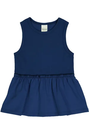 Green Cotton Vestido