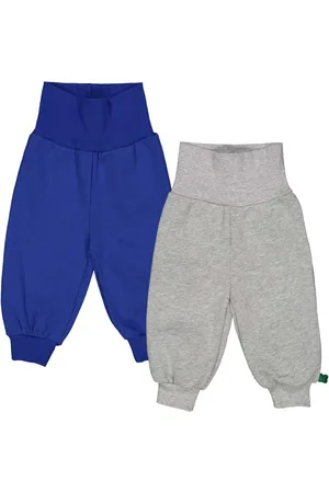 Green Cotton Pantalón