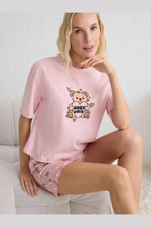 Trendyol Pijama de pantalón corto