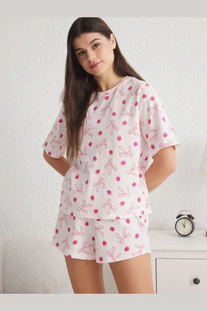 Trendyol Pijama de pantalón corto