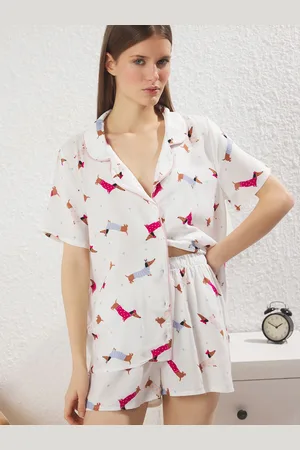 Trendyol Pijama de pantalón corto