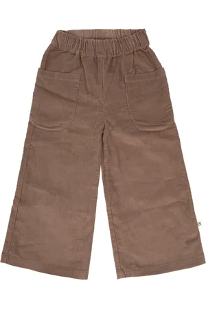 Green Cotton Pantalón