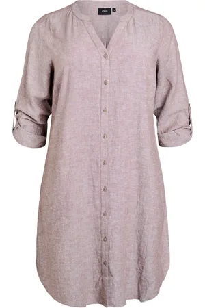 Zizzi Vestido camisero 