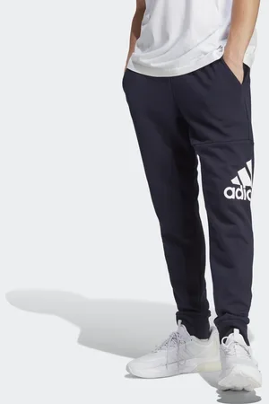 ADIDAS Sportswear Pantalón Chándal Essentials Fresnch Gris Jaspeado Medium  Grey Hombre