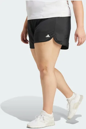adidas Pantalón corto Pacer Essentials Knit High-Rise (Tallas grandes)