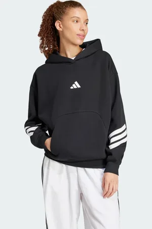adidas Sudadera con capucha Future Icons 3 bandas