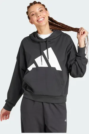 adidas Sudadera con capucha Essentials Big Logo French Terry Loose