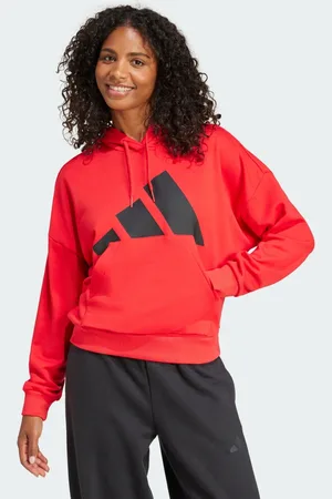 adidas Sudadera con capucha Essentials Big Logo French Terry Loose
