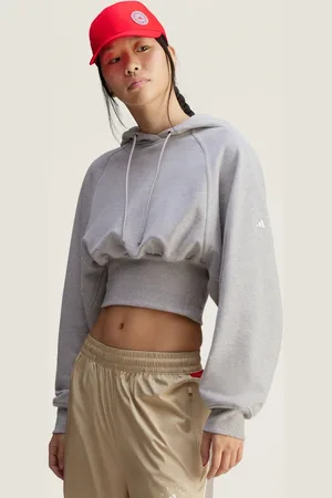 adidas Sudadera corta con capucha by Stella McCartney