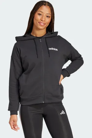 adidas Chaqueta con capucha Essentials Linear French Terry