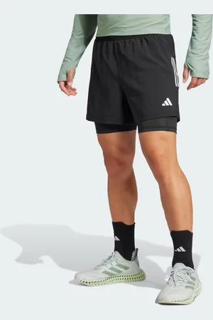 adidas Pantalón corto Own the Run CLIMACOOL 2-in-1