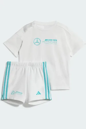 adidas CONJUNTO CAMISETA Y PANTALÓN CORTO MERCEDES - AMG PETRONAS FORMULA ONE TEAM DNA (BEBÉ)