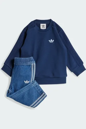 adidas Conjunto sudadera y pantalón Denim (Bebé)