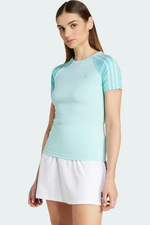 adidas Camiseta Adicolor Raglan Slim 3 bandas