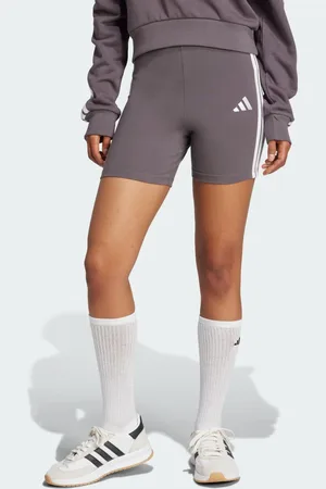 adidas Mallas cortas Essentials High Waisted Biker 3 bandas